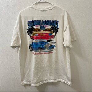 Hanes stormin Norman’s car show white xl